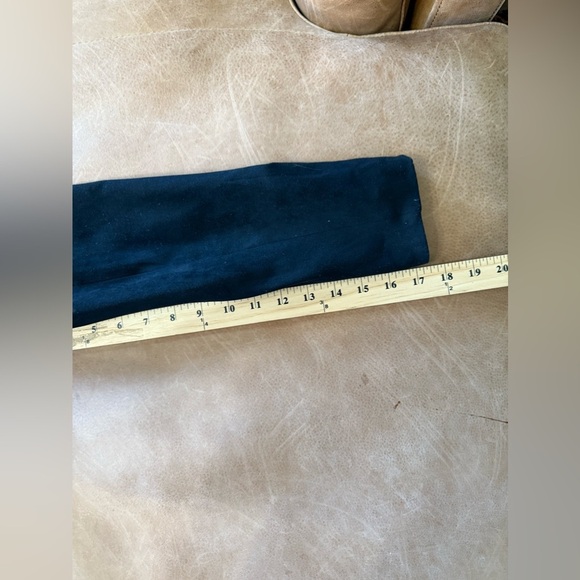 Joh Double Breasted Blazer Faux Suede Black Women’s Size Small - Picture 7 of 7